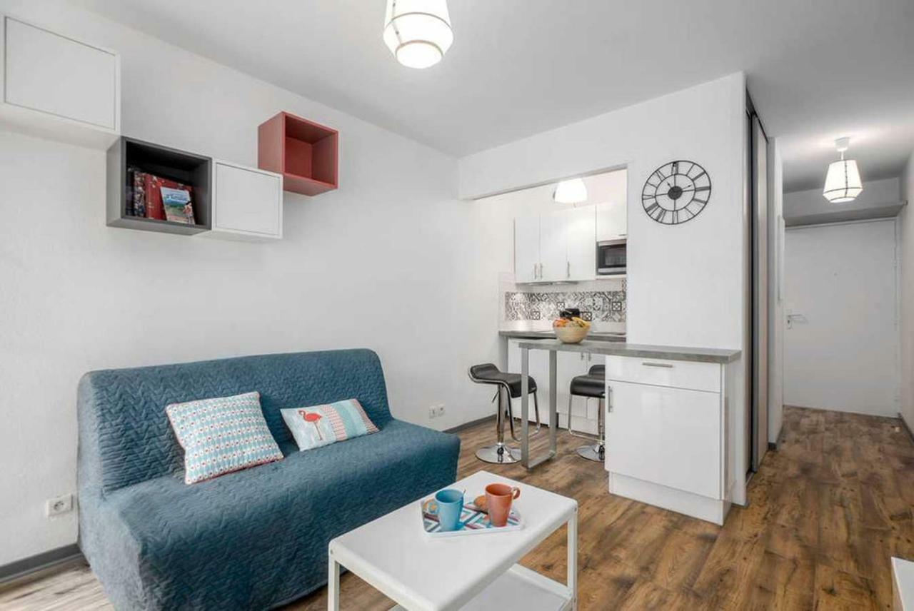 Apartamento Bayonne Et Anglet A Pied - Terrasse Bois Privative Exterior foto