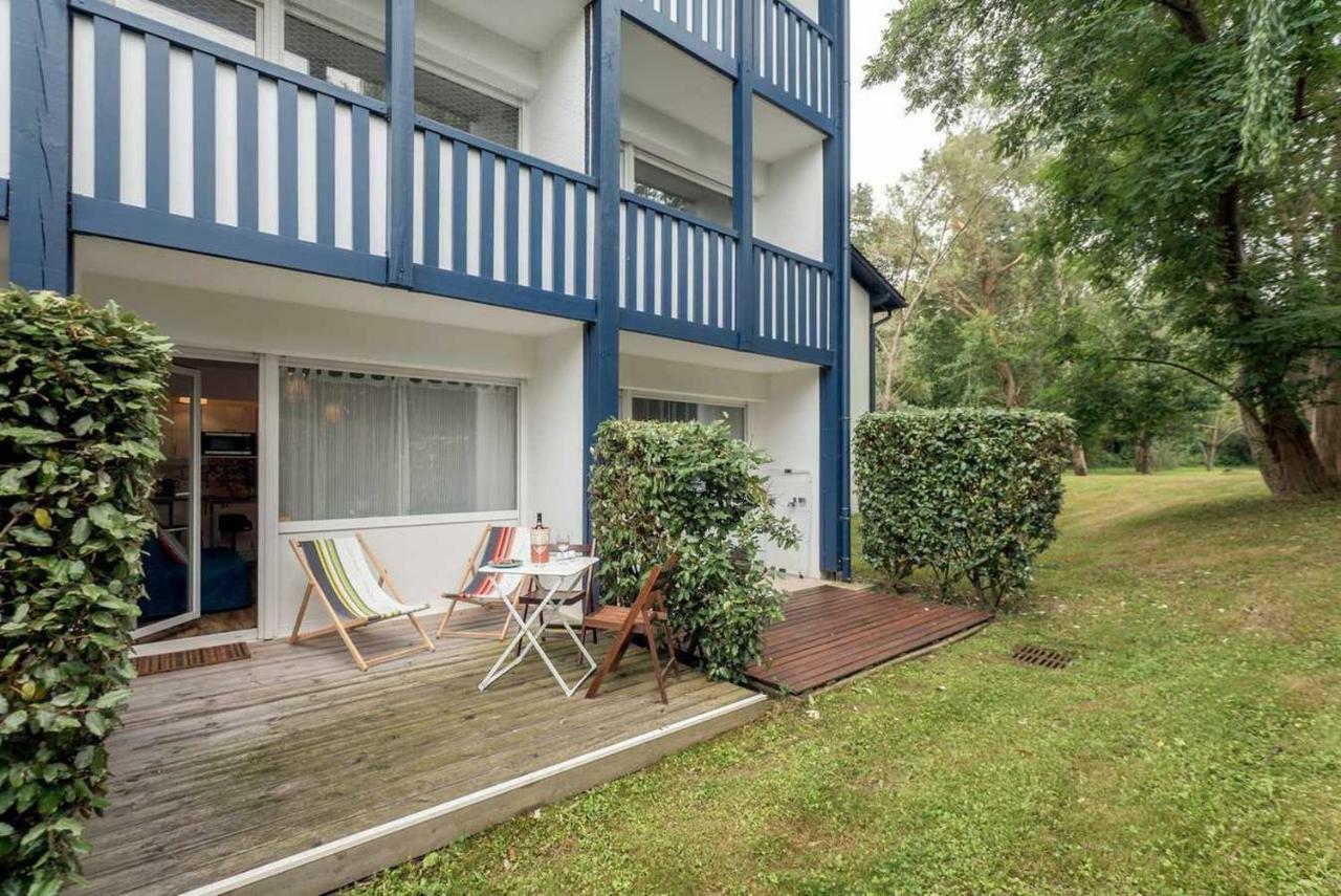 Apartamento Bayonne Et Anglet A Pied - Terrasse Bois Privative Exterior foto